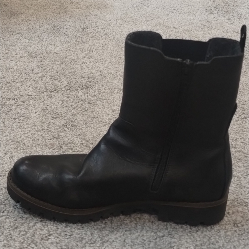 Rieker Black Ankle Booties - Picture 2 of 4